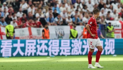 开云-【欧洲杯】丹麦1比1英格兰，凯恩进球，尤尔曼世界波